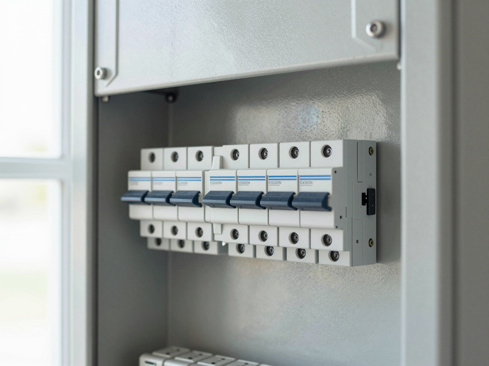 Electrician consulting with homeowner about electrical work